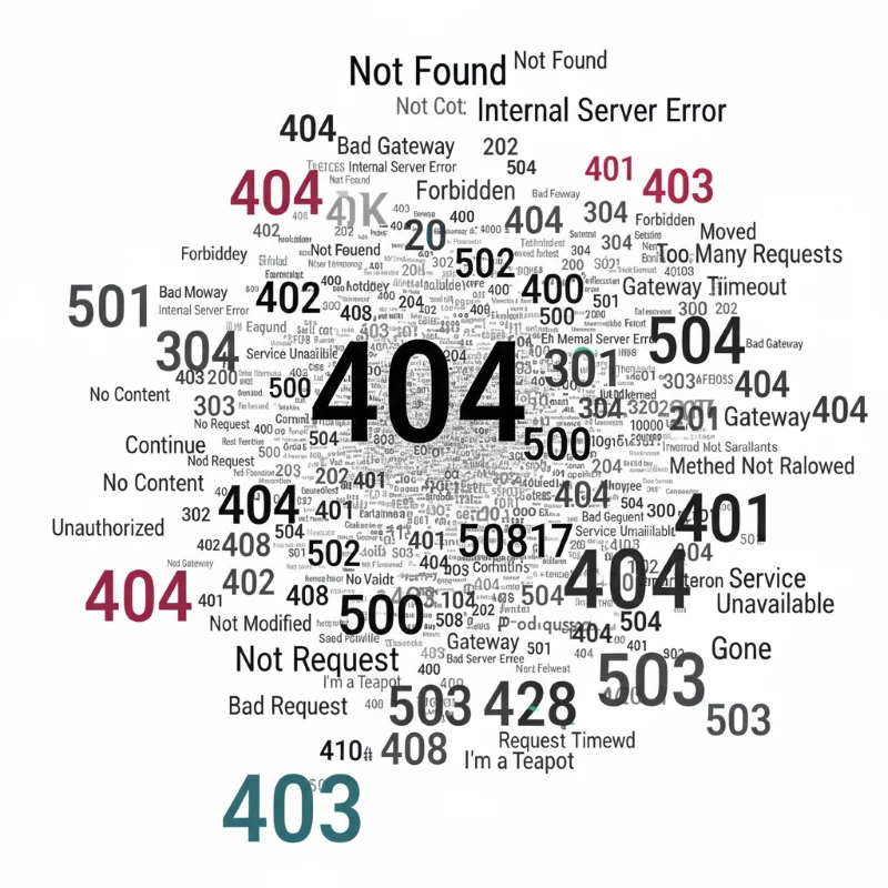 Chaotic Errors illustration showing HTTP error chaos