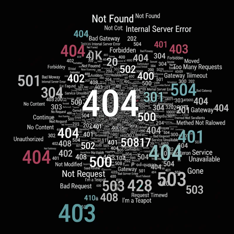 Chaotic Errors illustration showing HTTP error chaos
